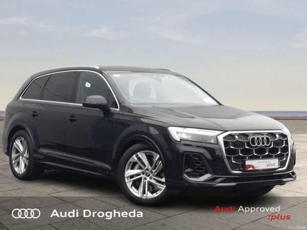 Audi Q7 SUV, Petrol Plug-in Hybrid, 2024, Black