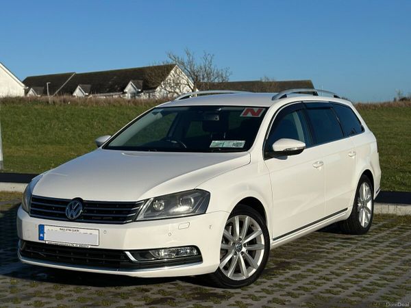 Volkswagen Passat Estate, Petrol, 2014, White