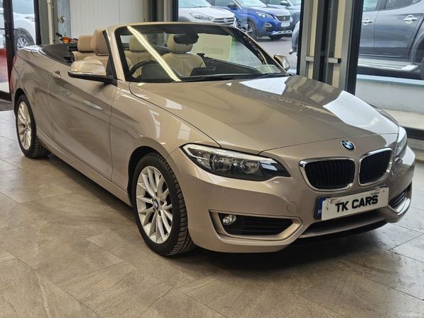 BMW 2-Series Convertible, Diesel, 2015, Silver