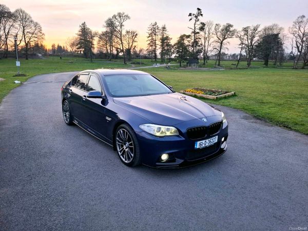 BMW 5-Series Saloon, Diesel, 2016, Blue