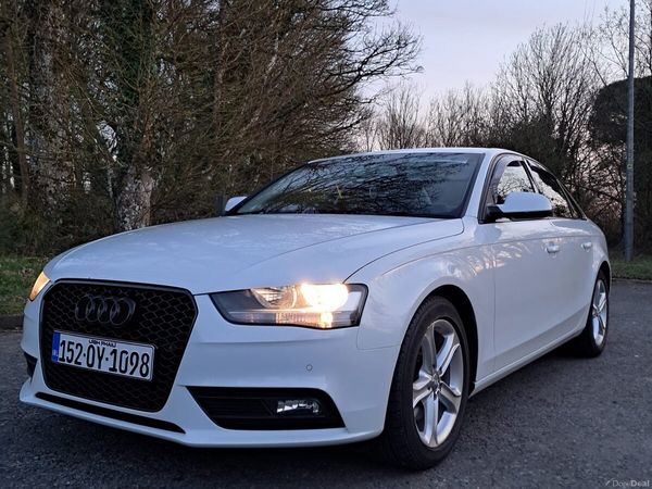 Audi A4 Saloon, Diesel, 2015, White