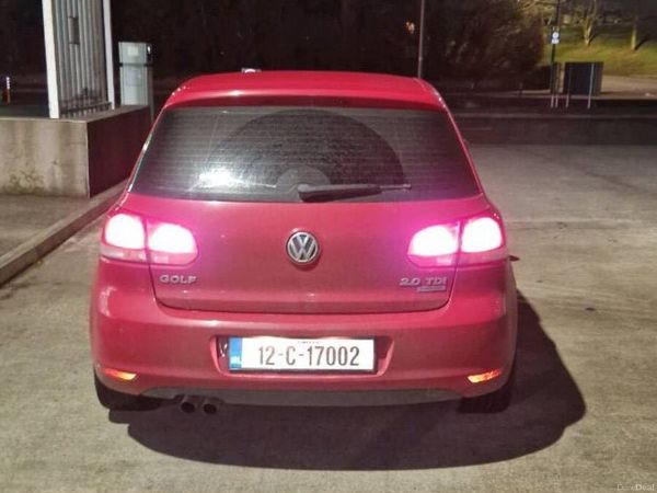Volkswagen Golf Hatchback, Diesel, 2012, Red