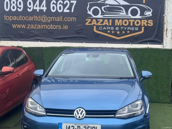 Volkswagen Golf Hatchback, Petrol, 2014, Blue