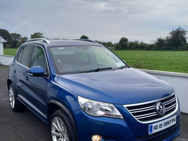 Volkswagen Tiguan SUV, Diesel, 2010, Blue