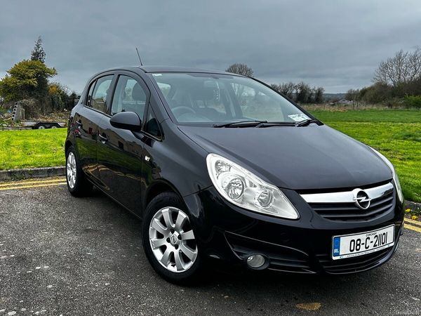 Opel Corsa Hatchback, Petrol, 2008, Black