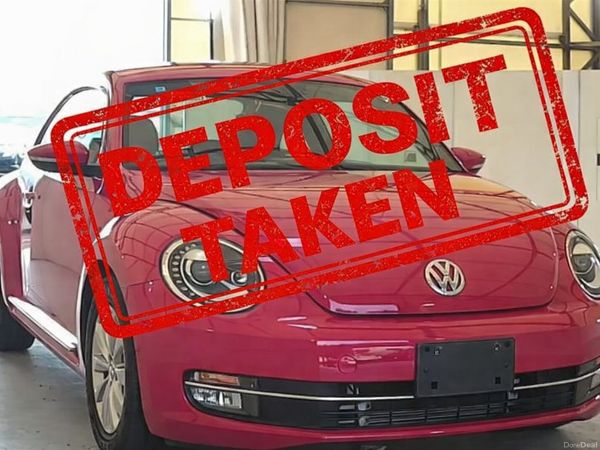 Volkswagen Beetle Coupe, Petrol, 2015, Red