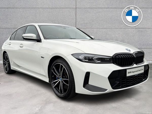 BMW 3-Series Saloon, Petrol Plug-in Hybrid, 2023, White
