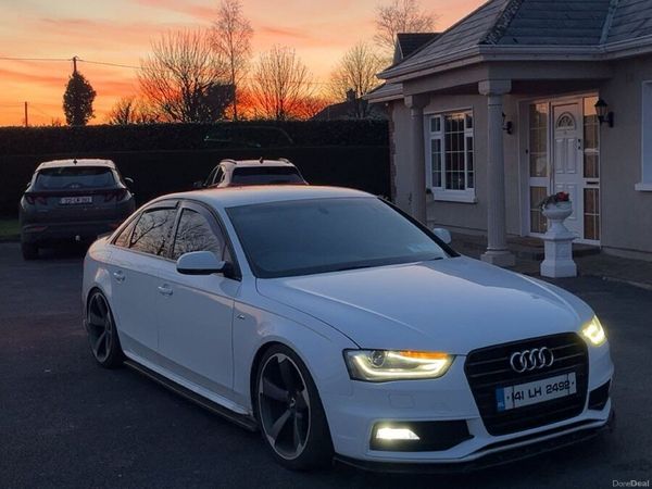 Audi A4 Saloon, Diesel, 2014, White