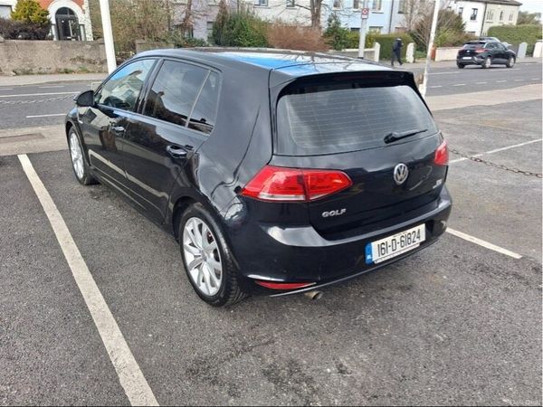 Volkswagen Golf Hatchback, Diesel, 2016, Black