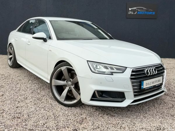 Audi A4 Saloon, Petrol, 2017, White