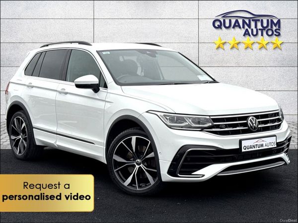 Volkswagen Tiguan SUV, Petrol Plug-in Hybrid, 2023, White