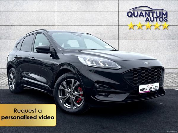 Ford Kuga SUV, Petrol Plug-in Hybrid, 2020, Black