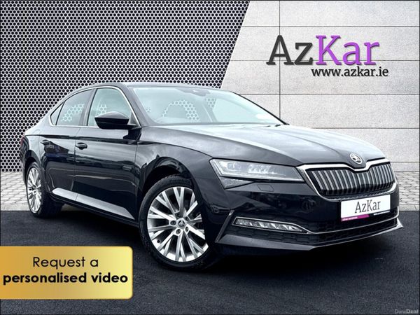 Skoda Superb Hatchback, Petrol Plug-in Hybrid, 2021, Black