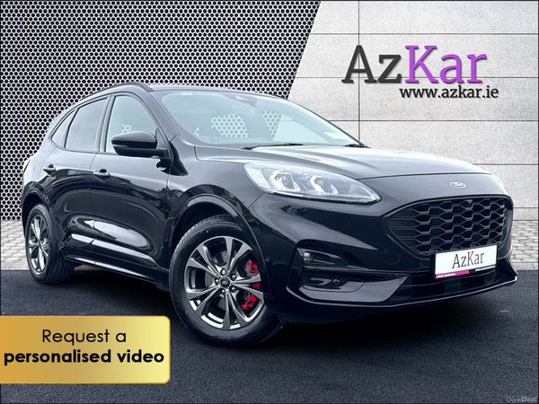 Ford Kuga SUV, Petrol Plug-in Hybrid, 2020, Black