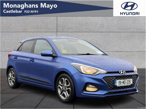 Hyundai i20 Hatchback, Petrol, 2019, Blue