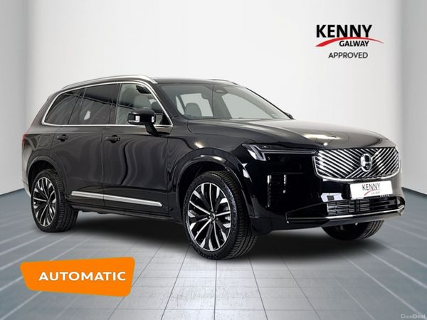 Volvo XC90 Estate, Petrol Hybrid, 2025, Black