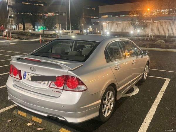 Honda Civic Saloon, Petrol, 2007, Grey