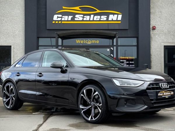 Audi A4 Saloon, Diesel Hybrid, 2022, Black