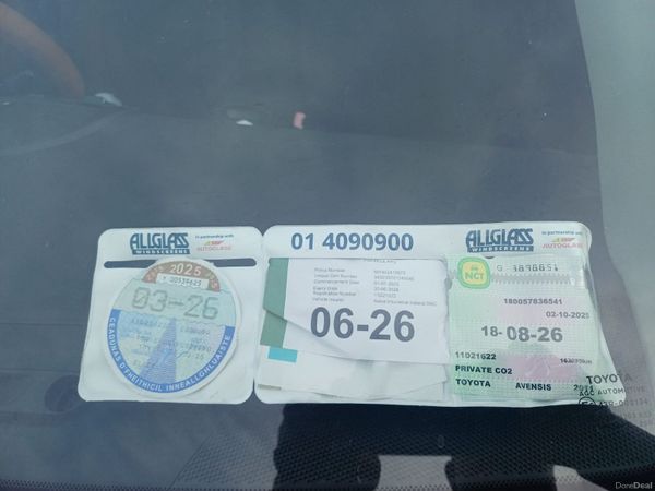 Toyota Avensis Saloon, Diesel, 2011, Black