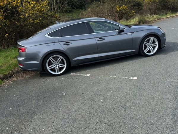 Audi A5 Hatchback, Petrol Hybrid, 2020, Grey
