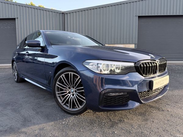 BMW 5-Series Saloon, Petrol Plug-in Hybrid, 2019, Blue