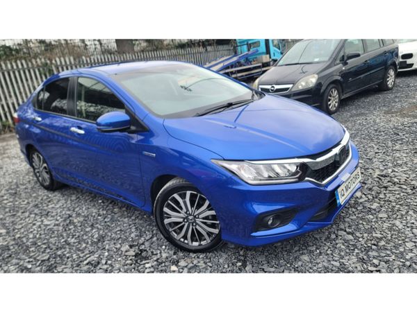 Honda Grace Saloon, Petrol Hybrid, 2017, Blue