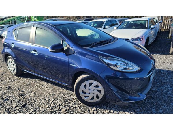 Toyota Aqua Hatchback, Petrol Hybrid, 2019, Blue
