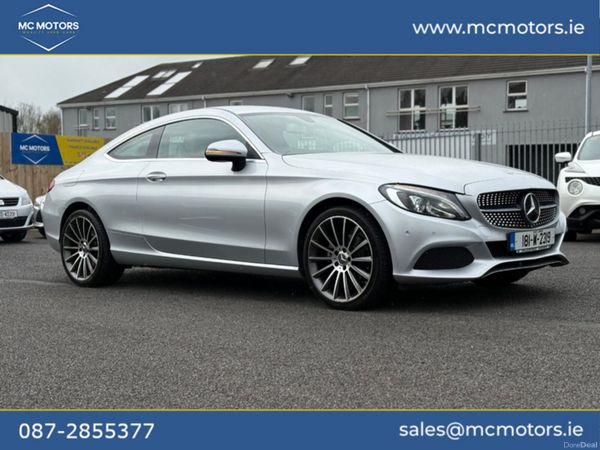 Mercedes-Benz C-Class Coupe, Petrol, 2018, Grey
