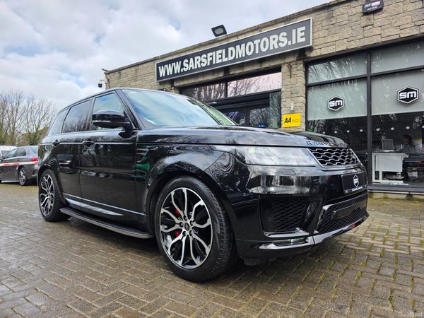 Land Rover Range Rover Sport SUV, Petrol Plug-in Hybrid, 2019, Black