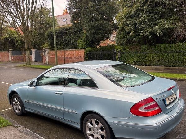 Mercedes-Benz CLK Coupe, Petrol, 2004, Blue