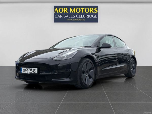 Tesla Model 3 Saloon, Electric, 2021, Black
