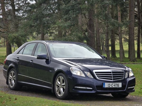 Mercedes-Benz E-Class Saloon, Diesel, 2012, Blue