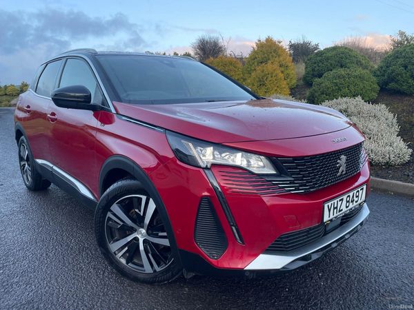 Peugeot 3008 SUV, Diesel, 2022, Red