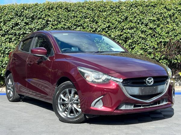 Mazda Demio Hatchback, Petrol, 2017, Red