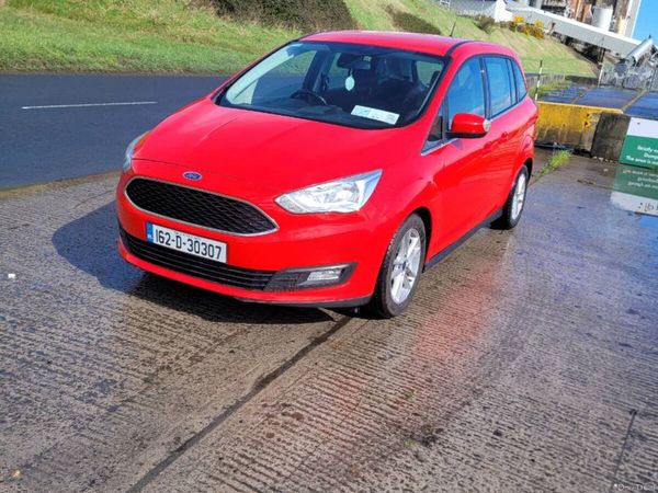 Ford Grand C-Max MPV, Petrol, 2016, Red