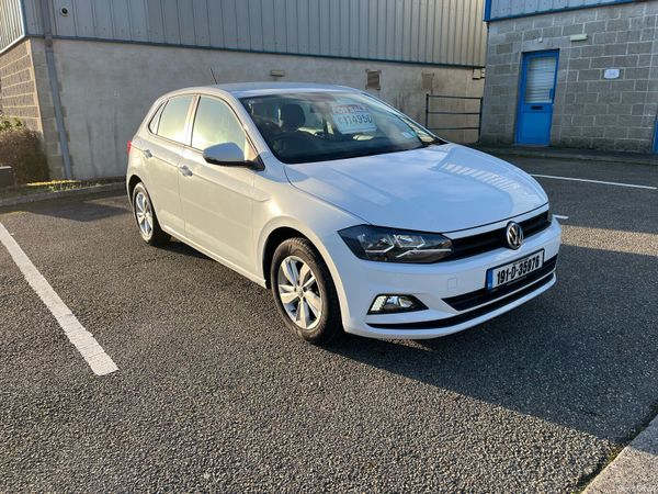 Volkswagen Polo Hatchback, Petrol, 2019, White