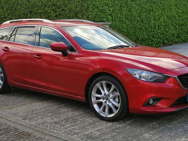 Mazda Mazda6 Estate, Diesel, 2015, Red