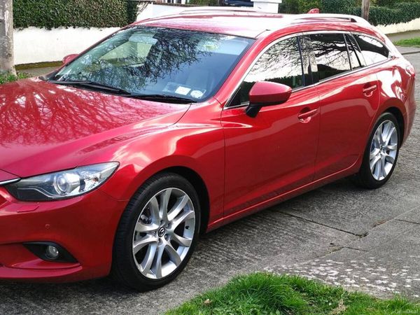 Mazda Mazda6 Estate, Diesel, 2015, Red