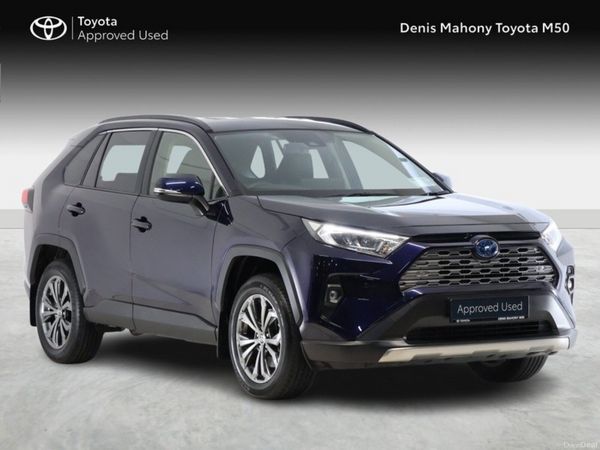 Toyota RAV4 SUV, Petrol Hybrid, 2024, Blue