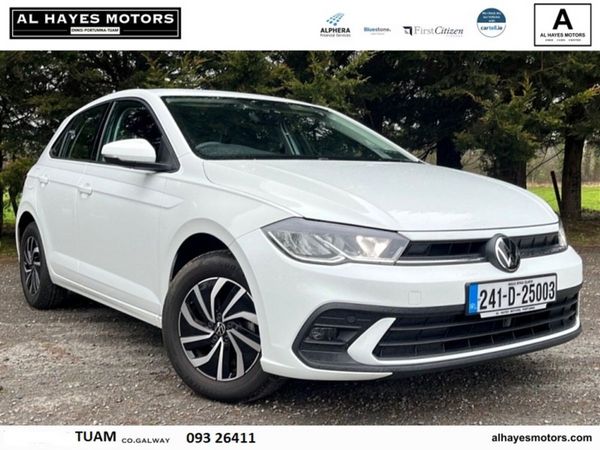 Volkswagen Polo Hatchback, Petrol, 2024, White