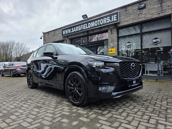 Mazda CX-60 SUV, Petrol Plug-in Hybrid, 2023, Black