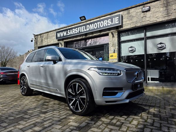 Volvo XC90 SUV, Petrol Plug-in Hybrid, 2022, Silver