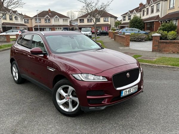 Jaguar F-Pace SUV, Diesel, 2017, Red