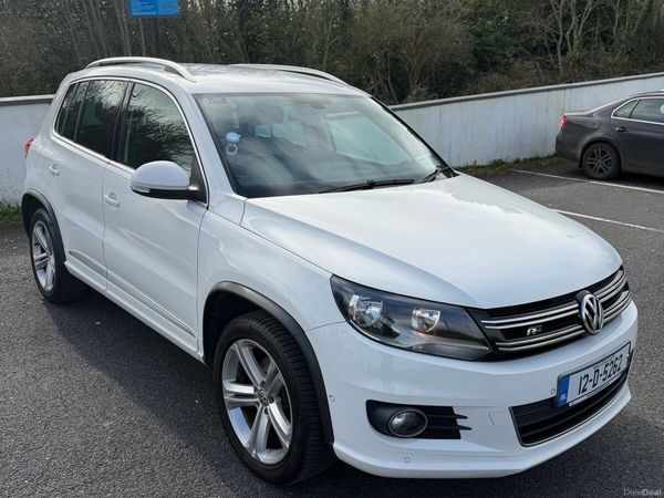 Volkswagen Tiguan SUV, Diesel, 2012, White
