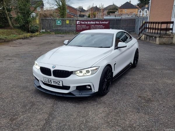 BMW 4-Series Coupe, Diesel, 2015, White