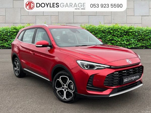 MG ZS SUV, Petrol Hybrid, 2026, Red