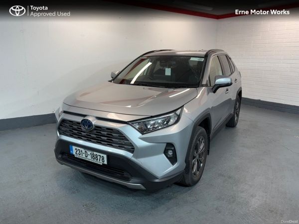 Toyota RAV4 SUV, Petrol Hybrid, 2023, Silver