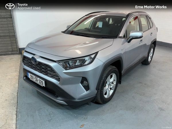 Toyota RAV4 SUV, Petrol Hybrid, 2020, Silver
