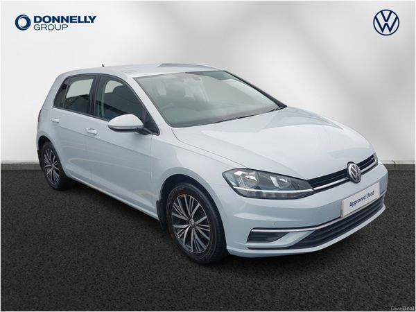 Volkswagen Golf Hatchback, Petrol, 2019, White