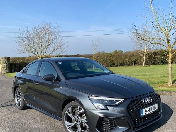 Audi A3 Saloon, Petrol Hybrid, 2024, Grey